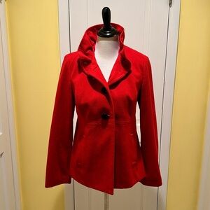 Old Navy Button Down Coat || Red || Size M | GUC